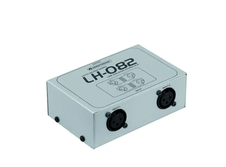 OMNITRONIC LH-082 Stereo isolator XLR 